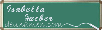 Isabella Hueber Visitenkarte